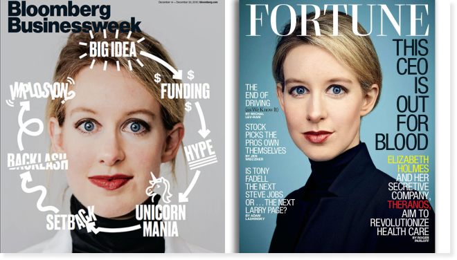 Covers with Elizabeth for Bloomberg and Fortune