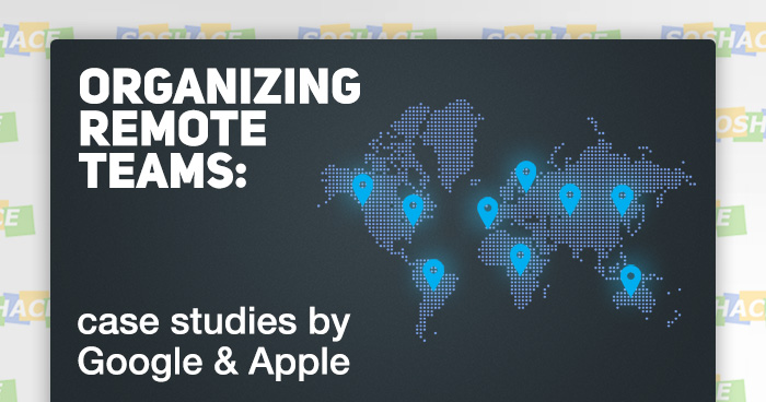 How Google, Apple, and Other Tech Companies Organize Their Remote Teams