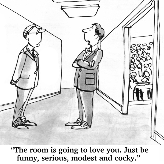 Audiences tend to love advocates
