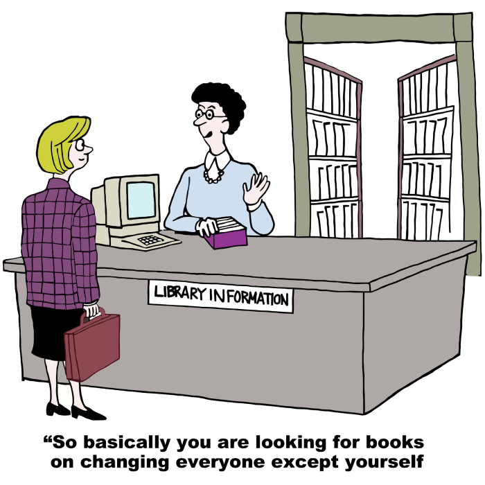 A library incident ...