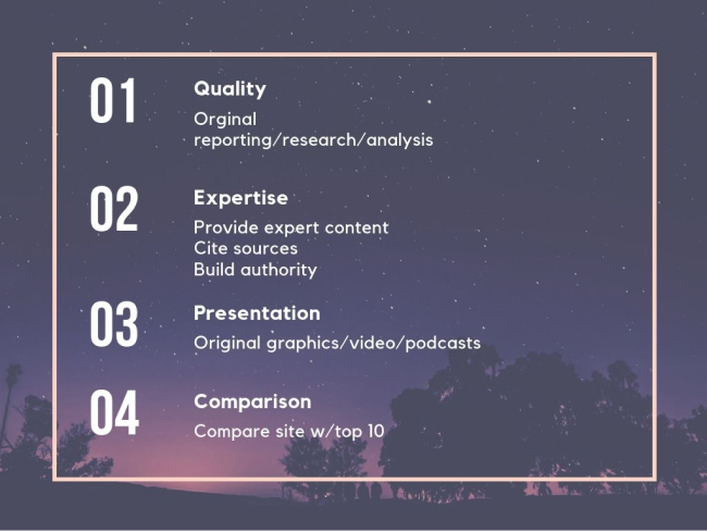 Summary of Core Updates
