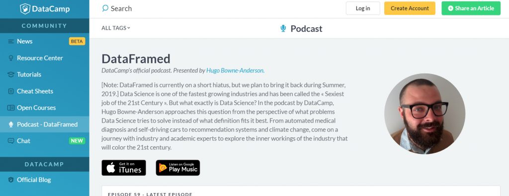 Data Framed Podcast
