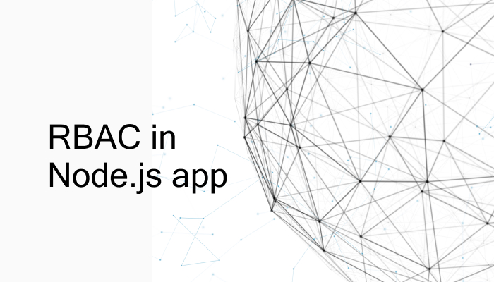 Role-Based Access Control in NodeJS App