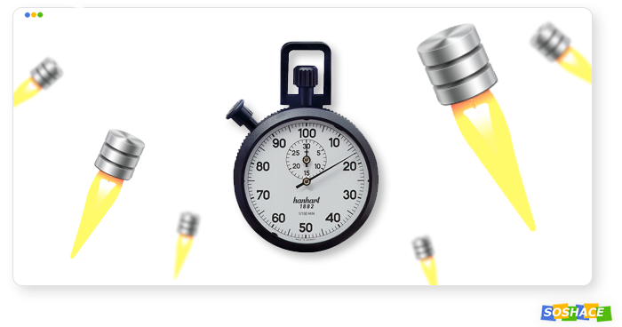 stopwatch timer and a number of databases