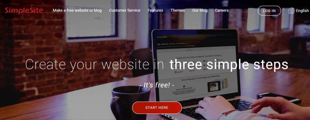 SimpleSite Screenshot