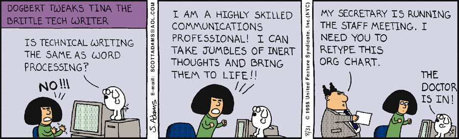 Who is a tech writer?