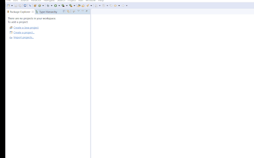 Create a simple Java project in Eclipse IDE