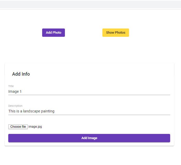 Application Interface