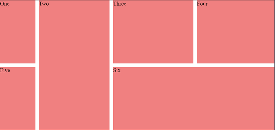 Grid Column Row with span Grid Column Row with span