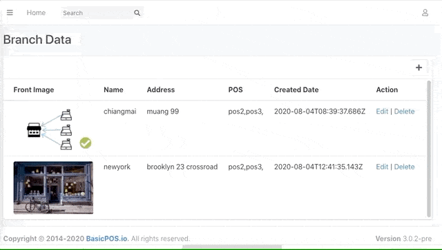 Populate POS dropdown Populate POS dropdown