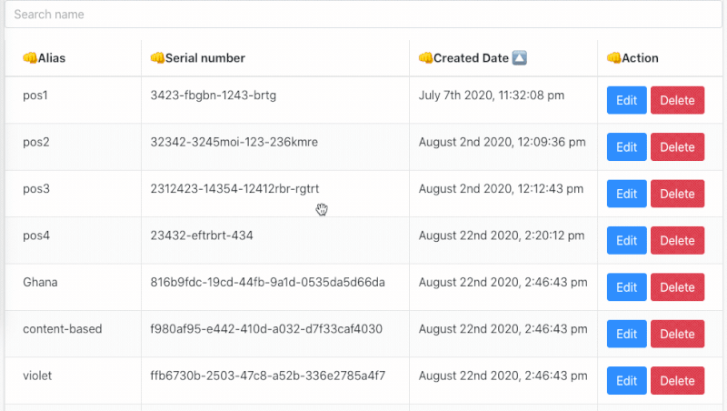 Result for seed database Result for seed database