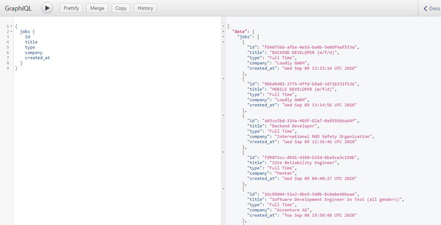 All Jobs Preview