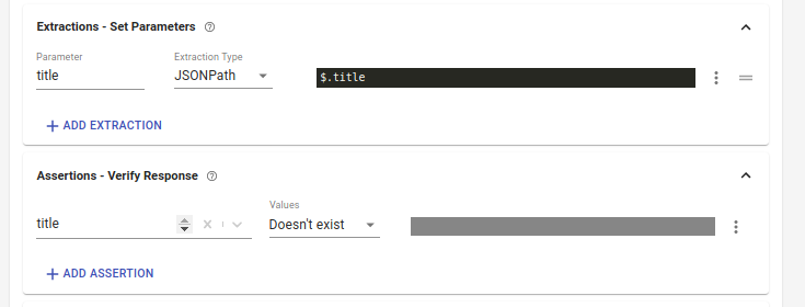Creating assertions on for values gotten from API Creating assertions on for values gotten from API