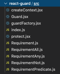 React RBAC guard demo