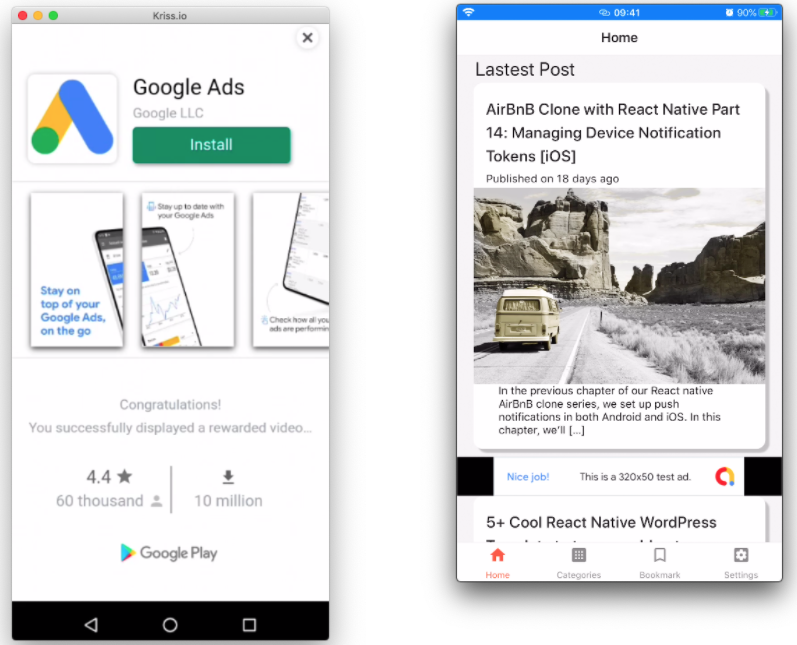 React native admob React native admob