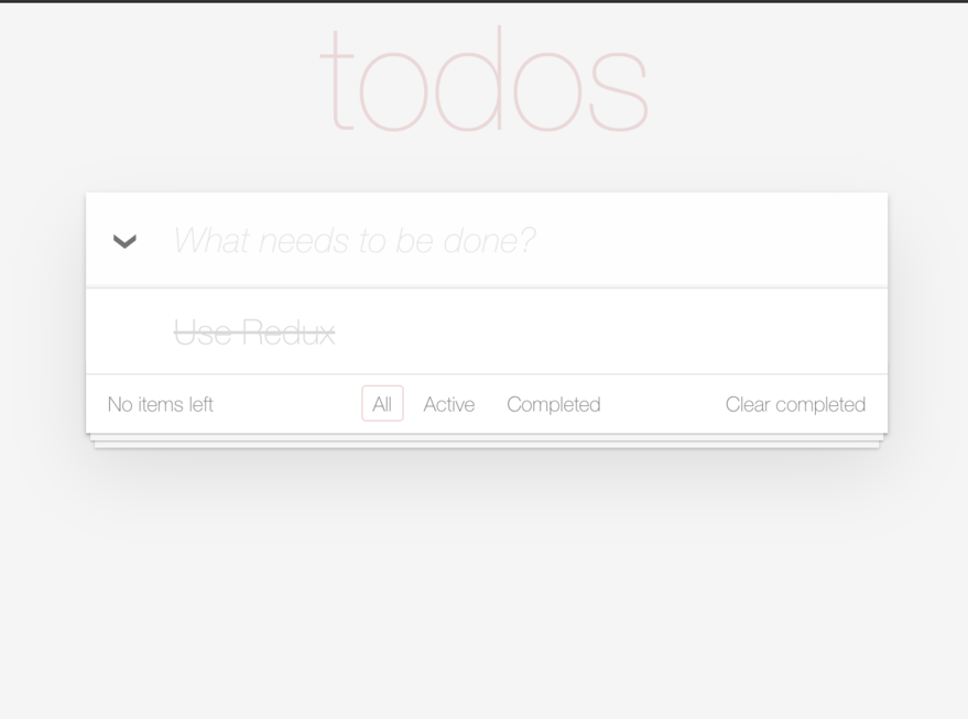 The change in UI after skipping the ADD_TODO action The change in UI after skipping the ADD_TODO action