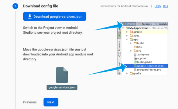 Download Google services Download Google services