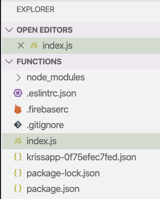 Firebase CLI project Firebase CLI project