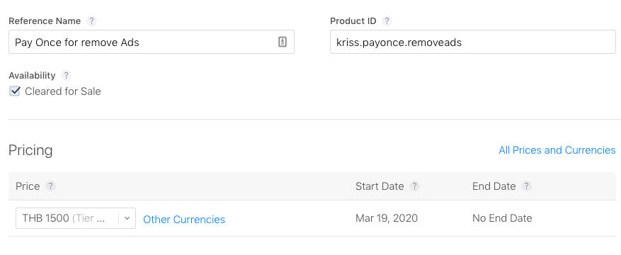 Add product detail Add product detail