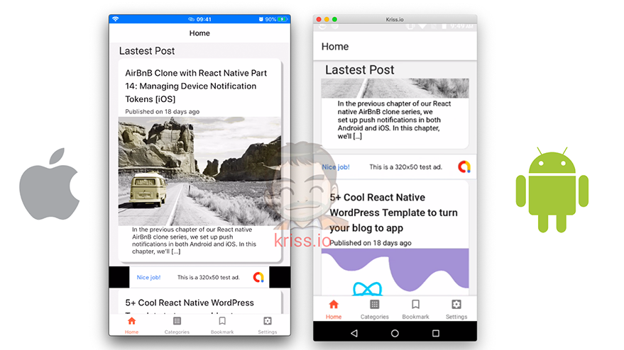 Admob in react native