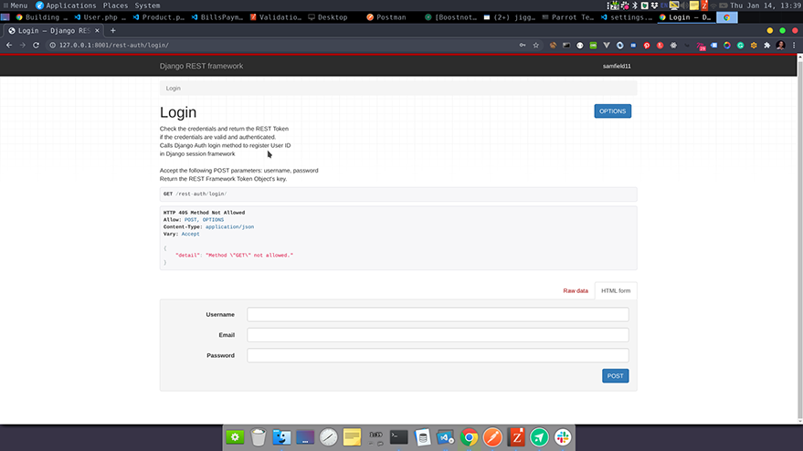 Login endpoint browser API preview Login endpoint browser API preview