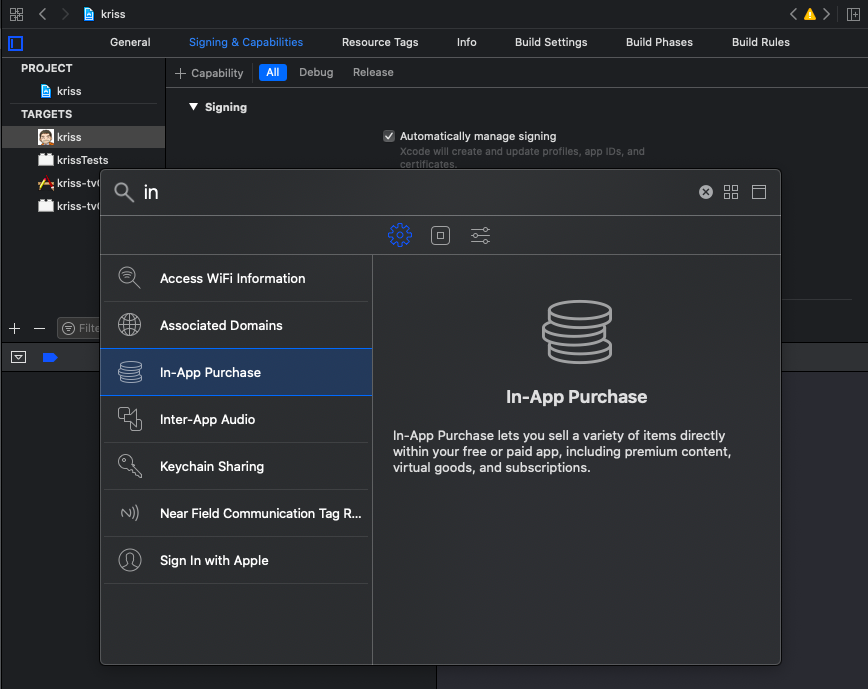 Setup Inapp in Xcode Setup Inapp in Xcode