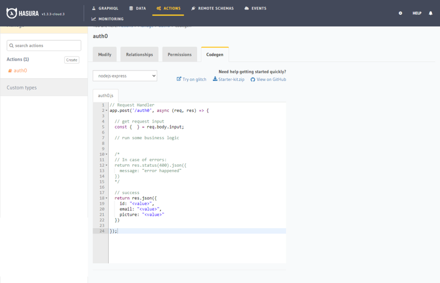 Codegen Codegen