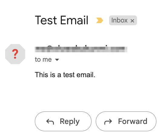 Test email Test email