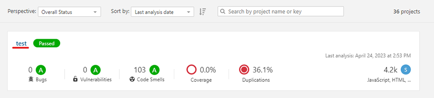 Scanned project insights Scanned project insights