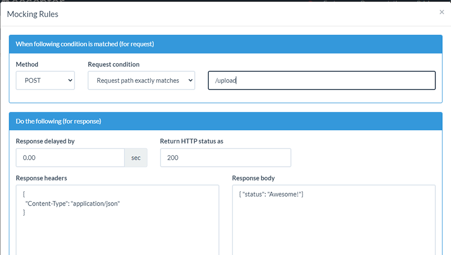 Configuring the endpoint
