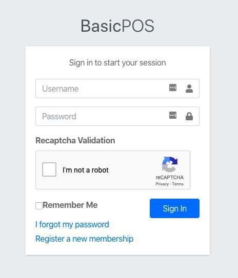 ReCaptcha to login page