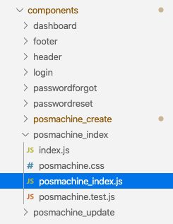 New Component Name "posmachine_index" New Component Name "posmachine_index"