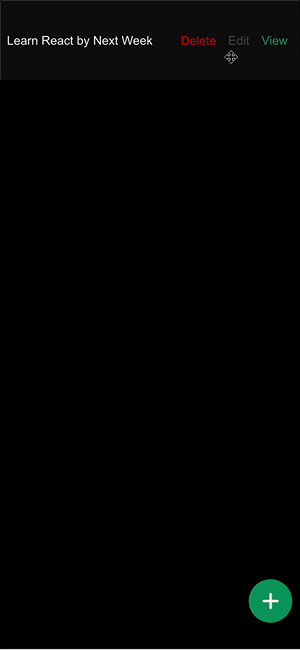 An image of the process of deleting a task An image of the process of deleting a task