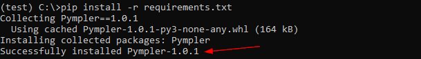 Installing packages using a requirements.txt file Installing packages using a requirements.txt file