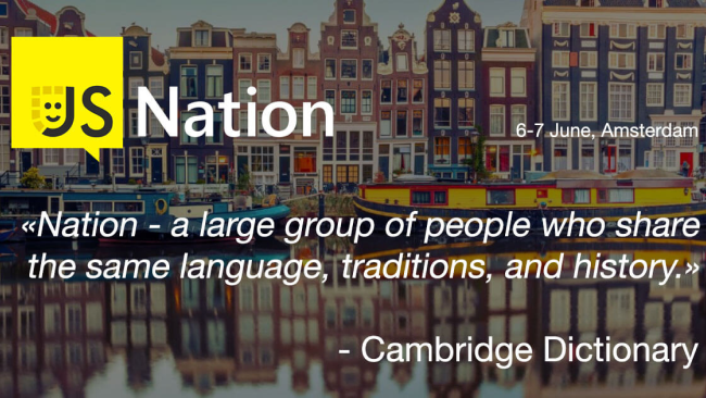 Soshace Becomes an Informational Partner of JS Nation in Amsterdam
