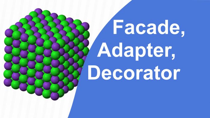 Programming Patterns. Facade, Adapter, Decorator